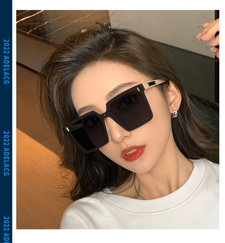 Korean-style fashionable sunglasses for driving, suitable for both men and women