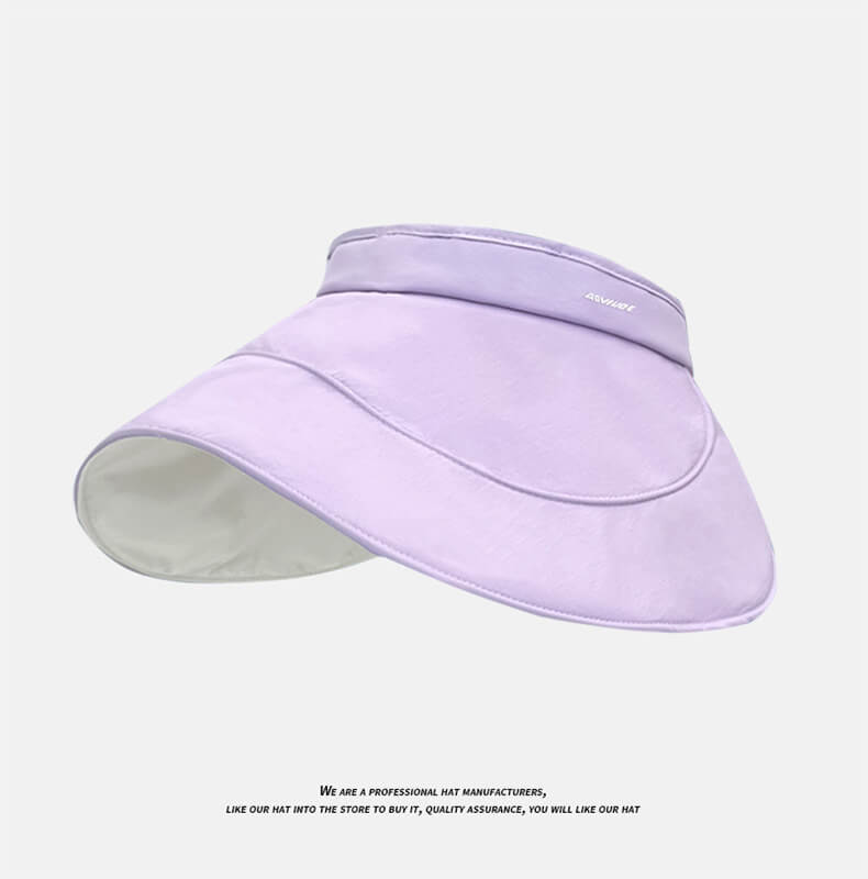 Quick-drying side face sunscreen sunshade empty hat