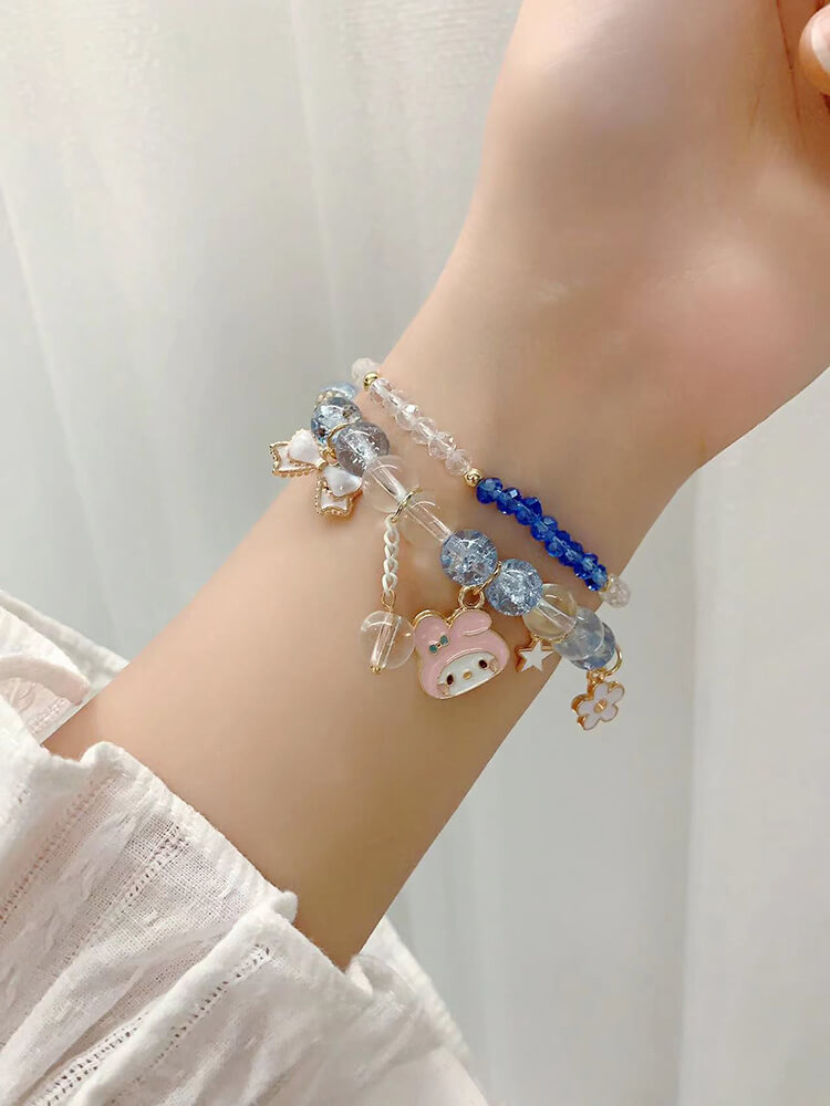 Small Fresh and Cute Rabbit Crystal Girlfriend Bracelet