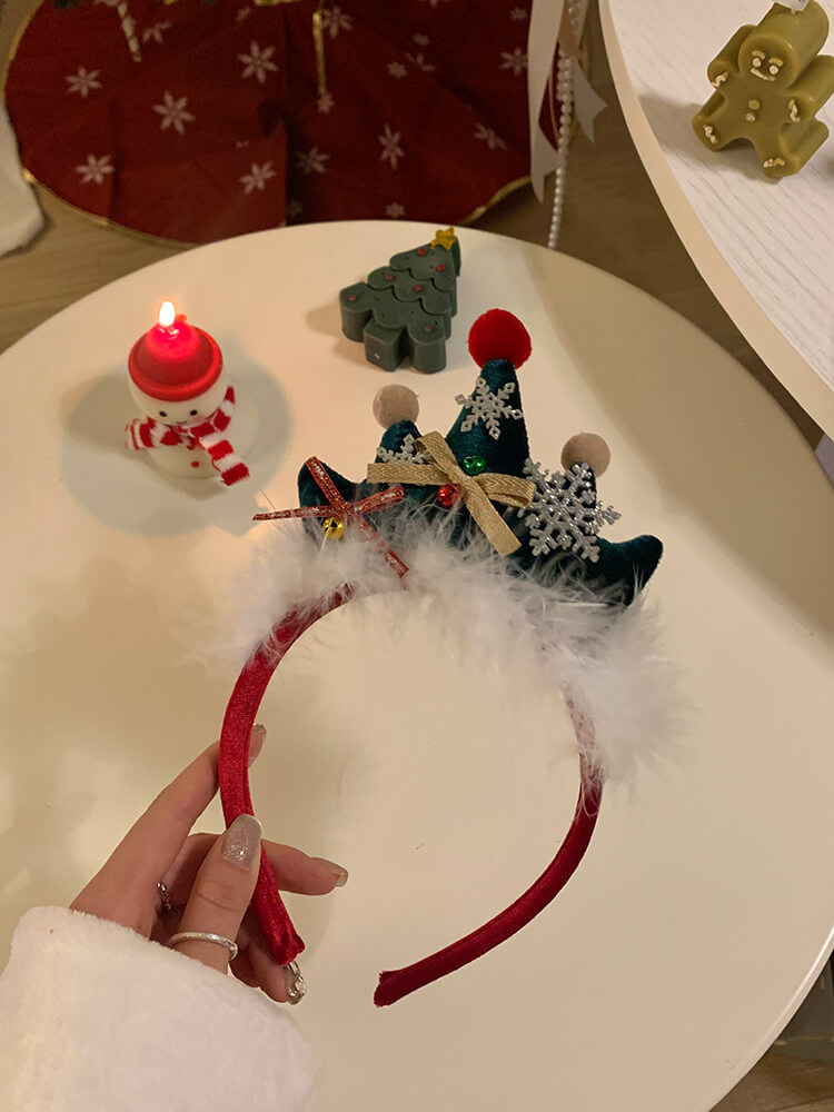 聖誕節帽子節日派對裝扮髪箍