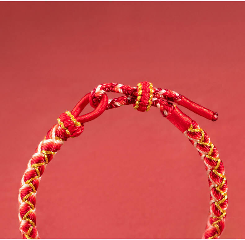 《龍繩》情侶款本命年龍生肖紅繩手鏈