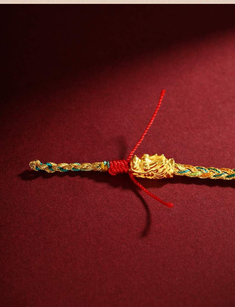 《龍騰四海》好運相伴五彩繩手鏈